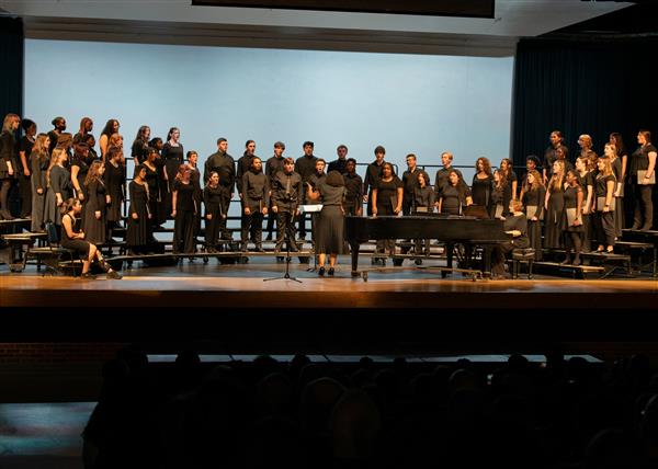 2023 All County Chorus Students Performing